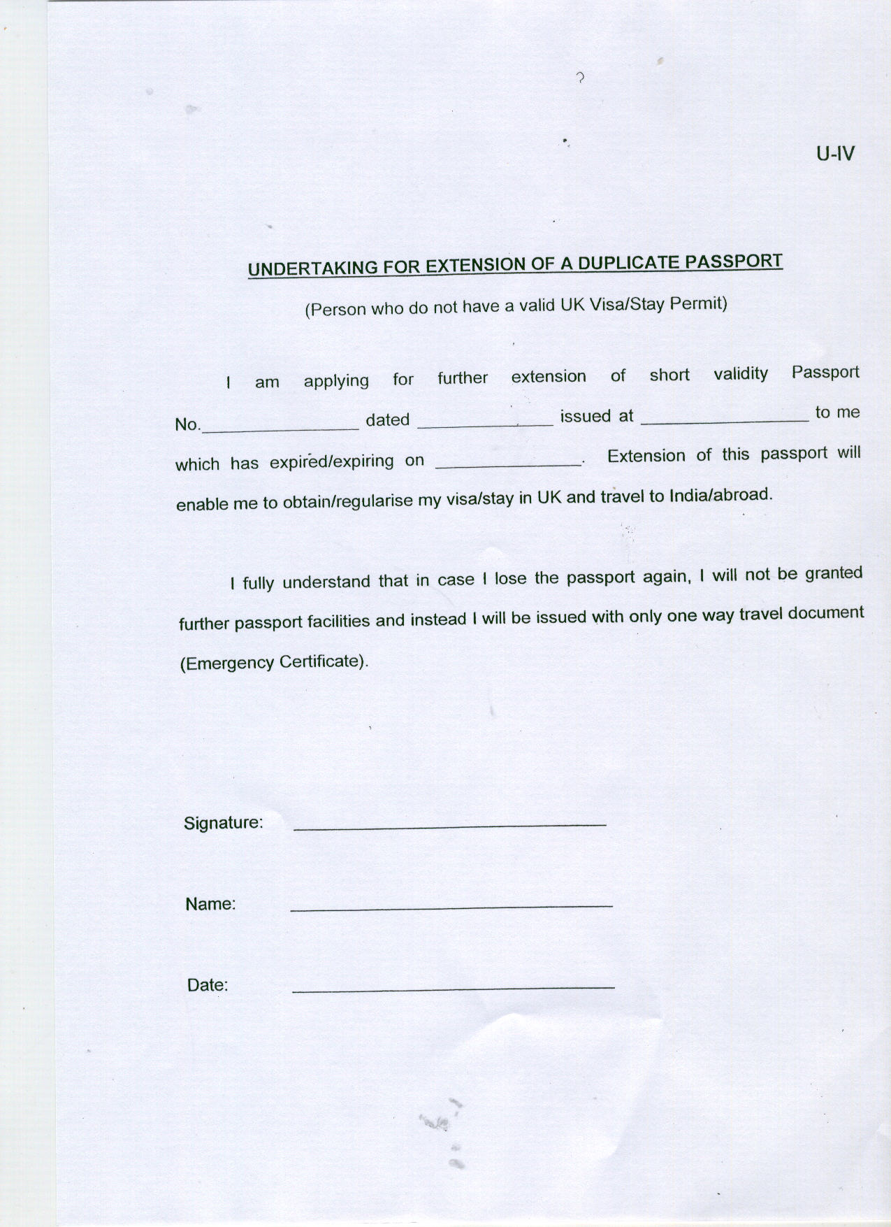 Sample employment letter for uk visa application