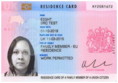 Eu Family Member Residence Card Travel Eu Family Member Residence Card Travel