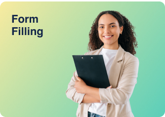 Form filling banner