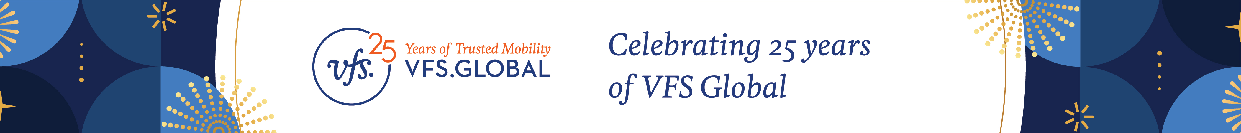 Web banner 25 years celebrating