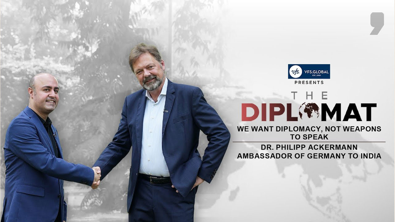 'We Want Diplomacy, Not Weapons To Speak' : Ambassador of Germany to India