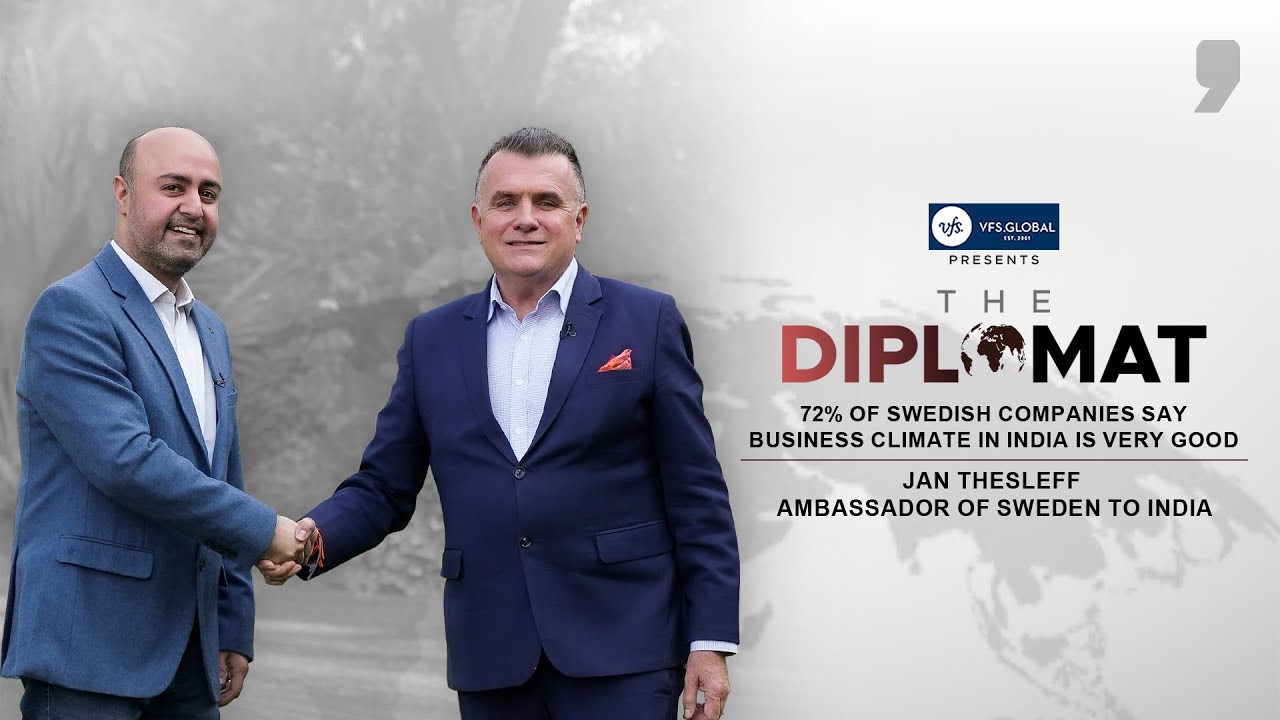 '72% of Swedish Companies Say Business Climate in India is Very Good': Sweden's Ambassador to India