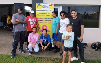 Fiji walk for cancer