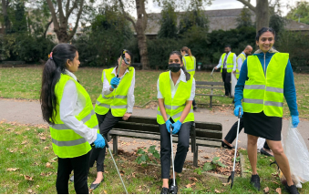 London clean up
